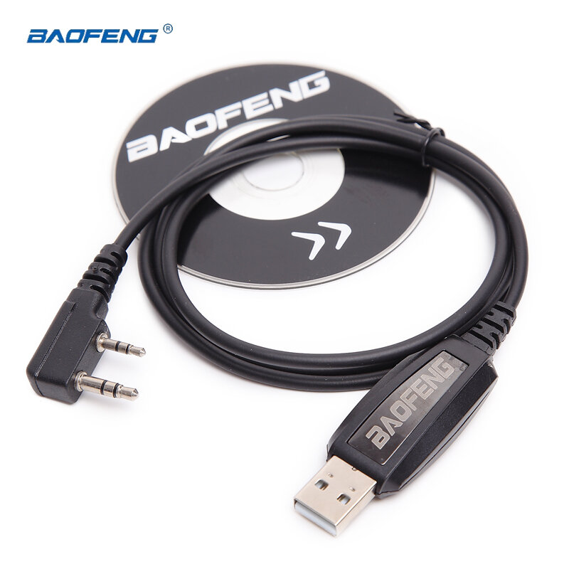 Originele Baofeng BF-T1 Usb Programmering Kabel Met Cd Driver Voor Baofeng BF-T1 Uhf 400-470Mhz Mini Walkie Talkie Radio