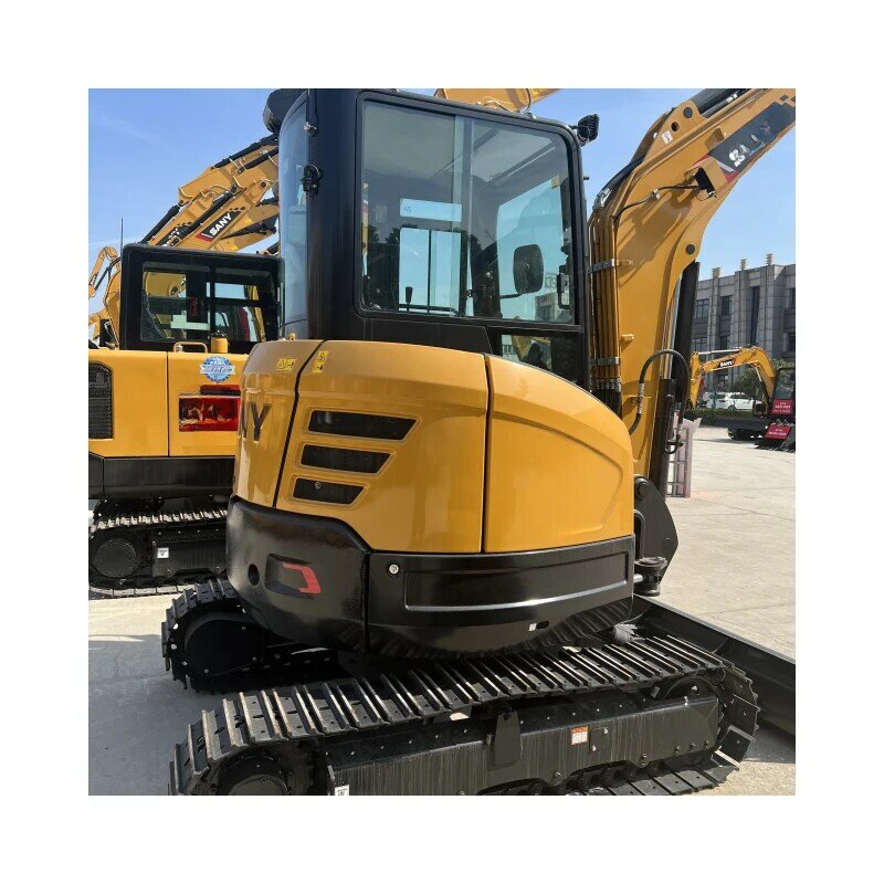 0.8TON weight china supplier 100% new machinery production mini excavator