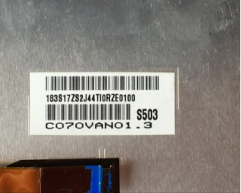 Tela LCD original de 7 Polegada, C070VAN01.3