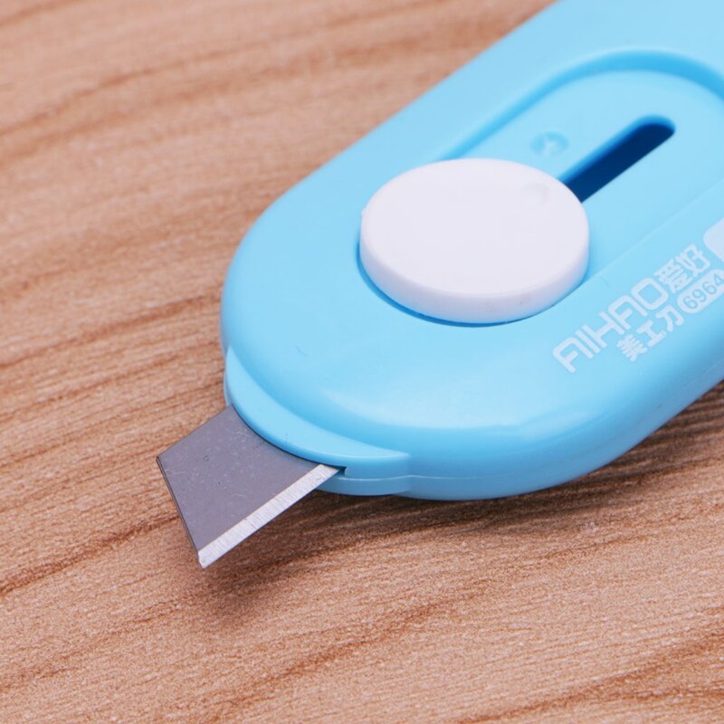 YYDS Pocket Mini Knife Tiện ích có thể thu vào Hộp dao cắt thư cho văn phòng