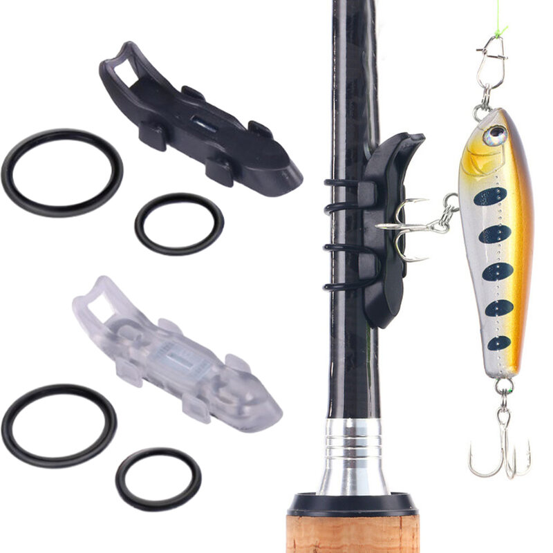 Colgador de cebo magnético, herramienta de pesca, accesorios de plástico ABP, gancho de pesca magnético, soporte de caña, fijador de señuelo, 1 unidad