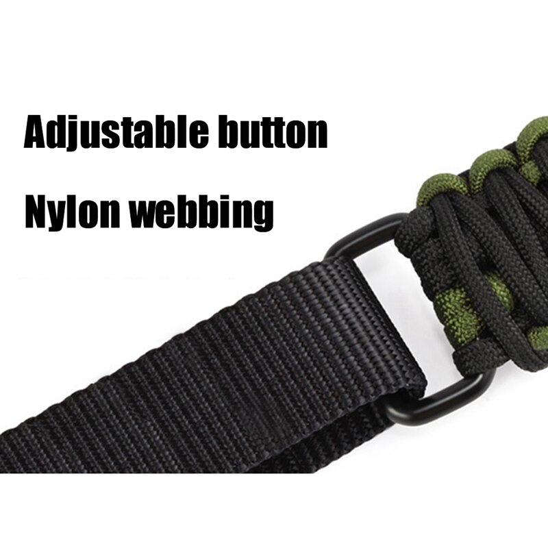 Multifunctional Outdoor Umbrella Ropes Braided Belt Adjustable Camping Straps, Outdoor Adventures Camping Tool