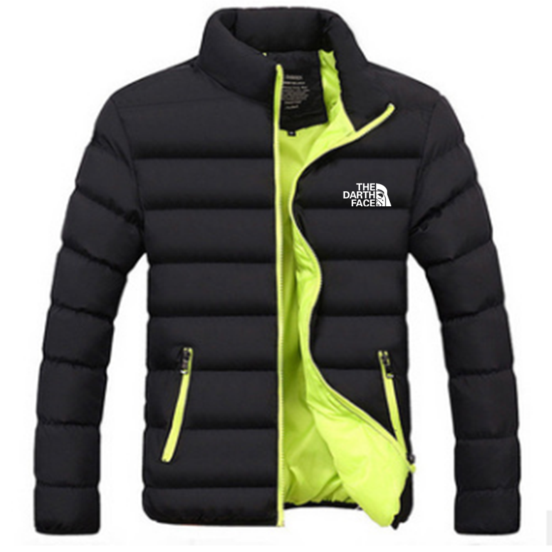 2024 New Men's High Collar Winter Jacket Fashion High end Men's Casual Jacket Slim Fit Trend