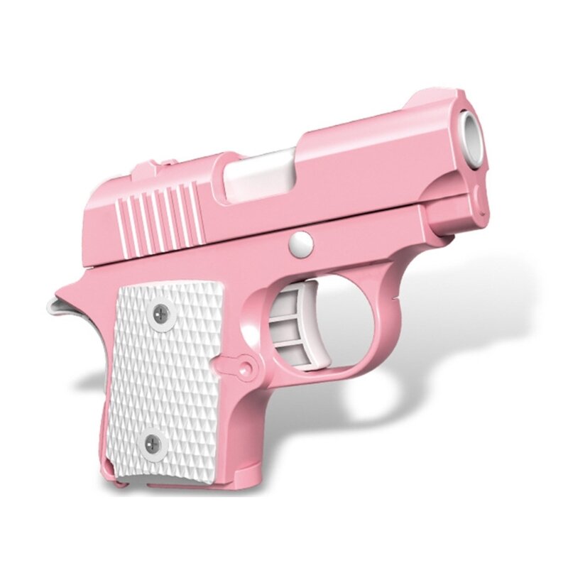 3D ที่ว่างเปล่าโหลด DIY ปืนพก 3d การพิมพ์แครอทของเล่น Handgun บรรเทาความดัน 3D การพิมพ์ที่ว่างเปล่าโหลด Little DIY ของเล่นปืนพก