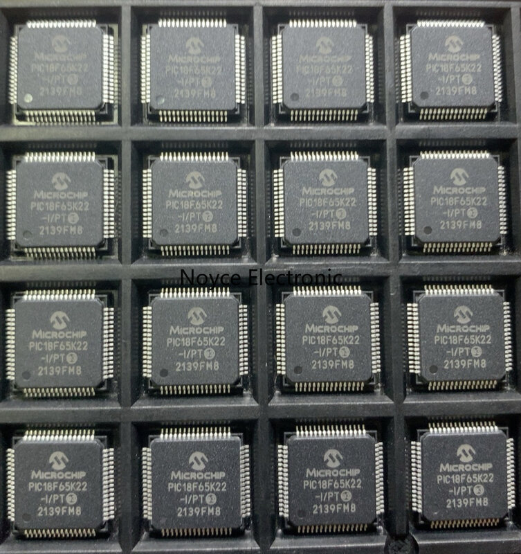 1/pcs original novo PIC18F65K22-I/PT PIC18F65K22 PIC18F65 PIC18F MCU de 8 bits (microcontrolador) TQFP64