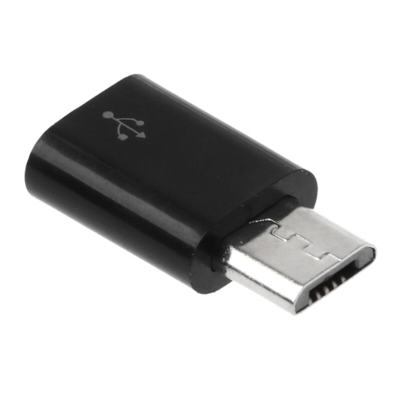 ميني USB 3.1 نوع C أنثى إلى مايكرو USB ذكر مهايئ شاحن البيانات محول انخفاض الشحن
