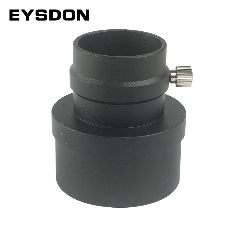 EYSDON 천체 망원경 포커서 마운트 변환 캘리버, 2-1.25 인치 T 튜브 어댑터, 2 인치에서 1.25 인치