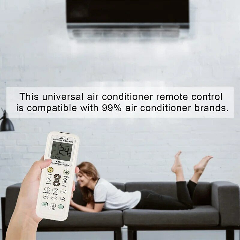 Universal เครื่องปรับอากาศรีโมทคอนโทรล One-การตั้งค่าปุ่มสำหรับแบรนด์ที่สำคัญทั้งหมด