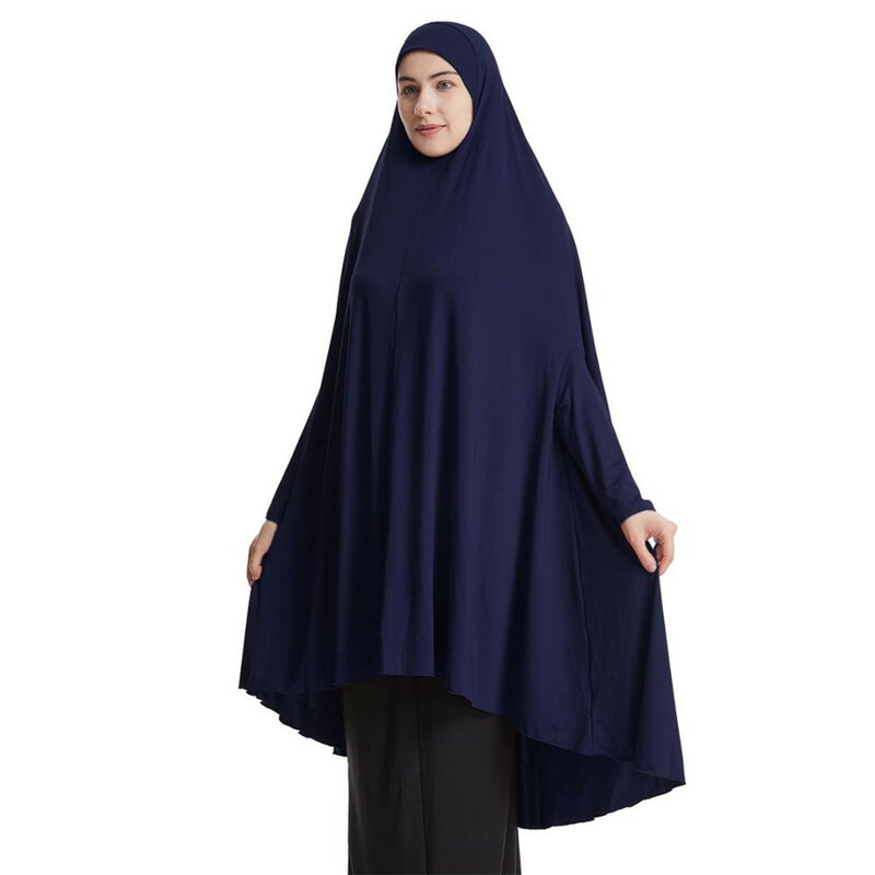Ropa de oración musulmana para mujer, velo islámico largo Khimar Abaya, vestido de Dubái, Hijab árabe de Turquía, bata Burqa, ropa Eid, Ramadán