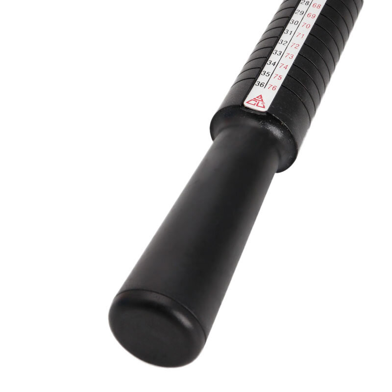 Y1UB пластиковый калибр для колец, оправка, черная калибровочная палочка для измерения размера свадебного пальца, инструмент для