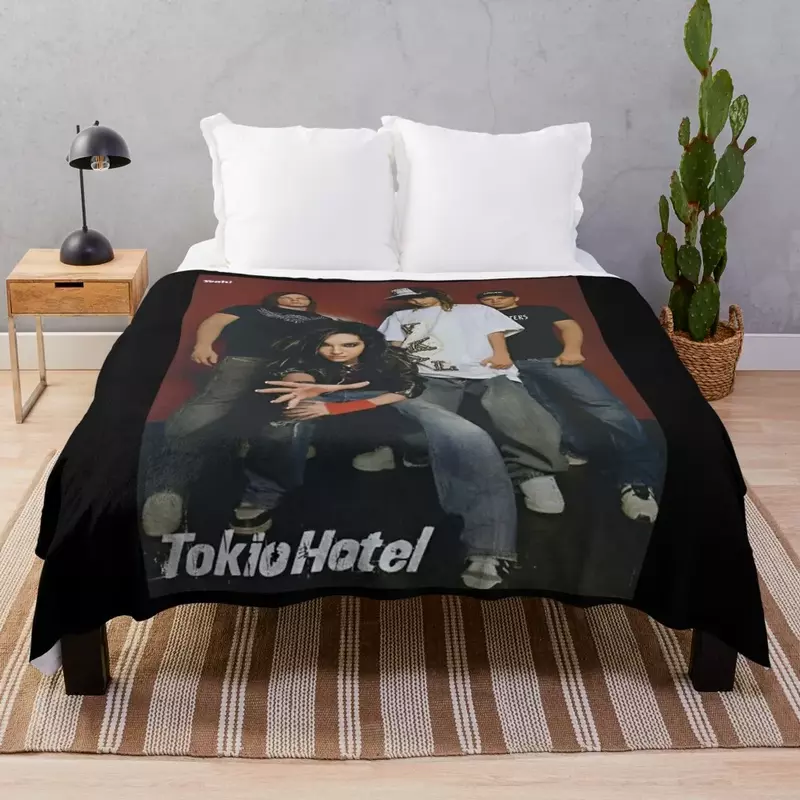 Tokio Hotel 3-Couverture Décorative pour Canapé, Couverture pour Halloween