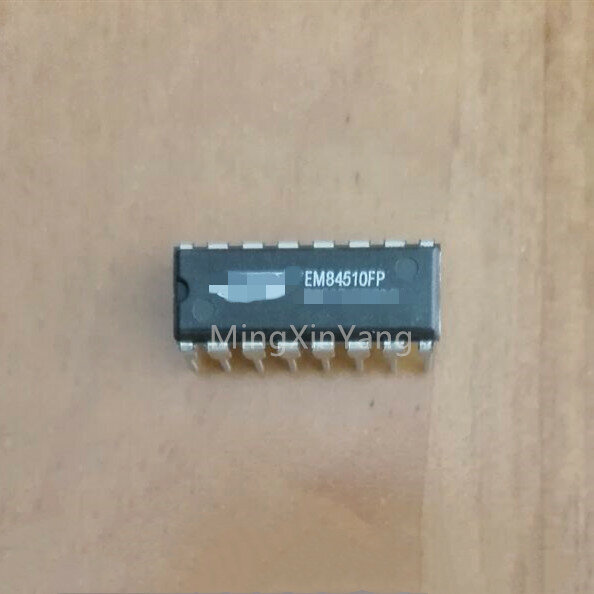 5 Buah Chip IC Sirkuit Terpadu EM84510FP DIP-16