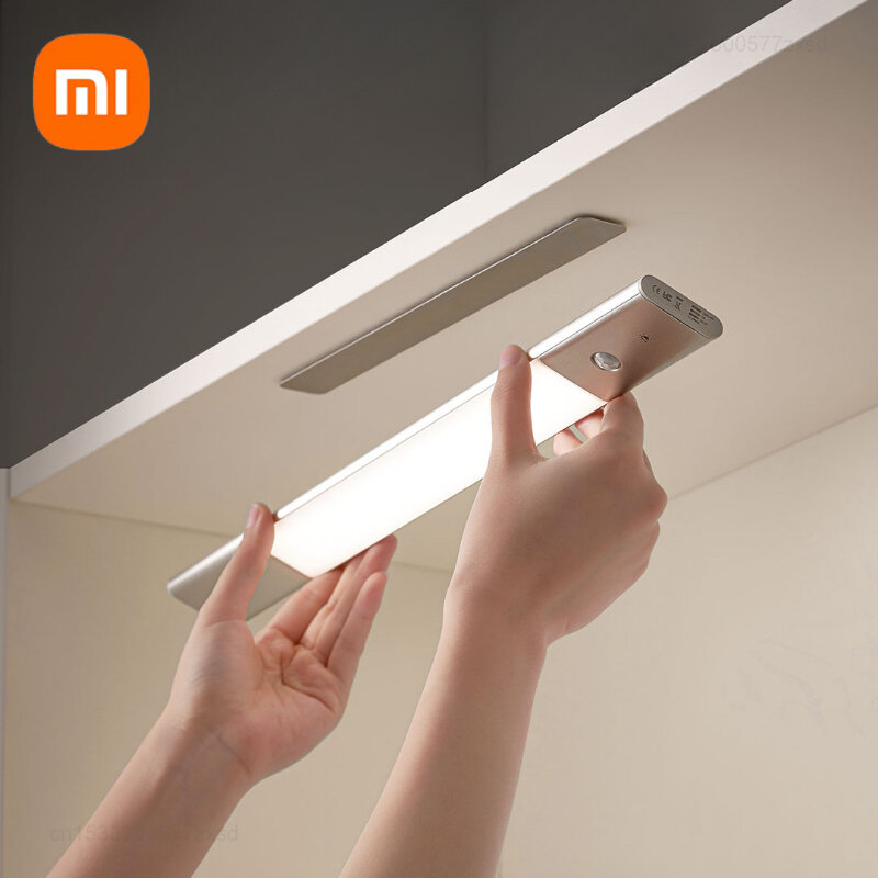 Xiaomi-EZVALO luz sensor sem fio, luz noturna de indução inteligente automática, lâmpada de guarda-roupa, retroiluminação para LED dormitório
