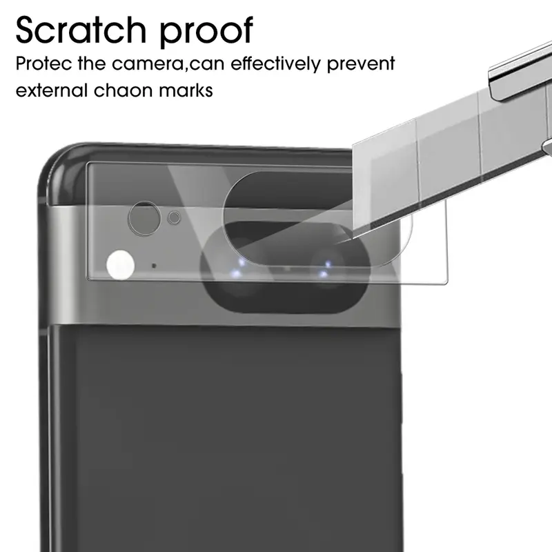 Protector de lente de 1-5 piezas para Google Pixel 8/8 Pro, transparente, ultrafino, cubierta de cámara trasera, vidrio templado, películas protectoras