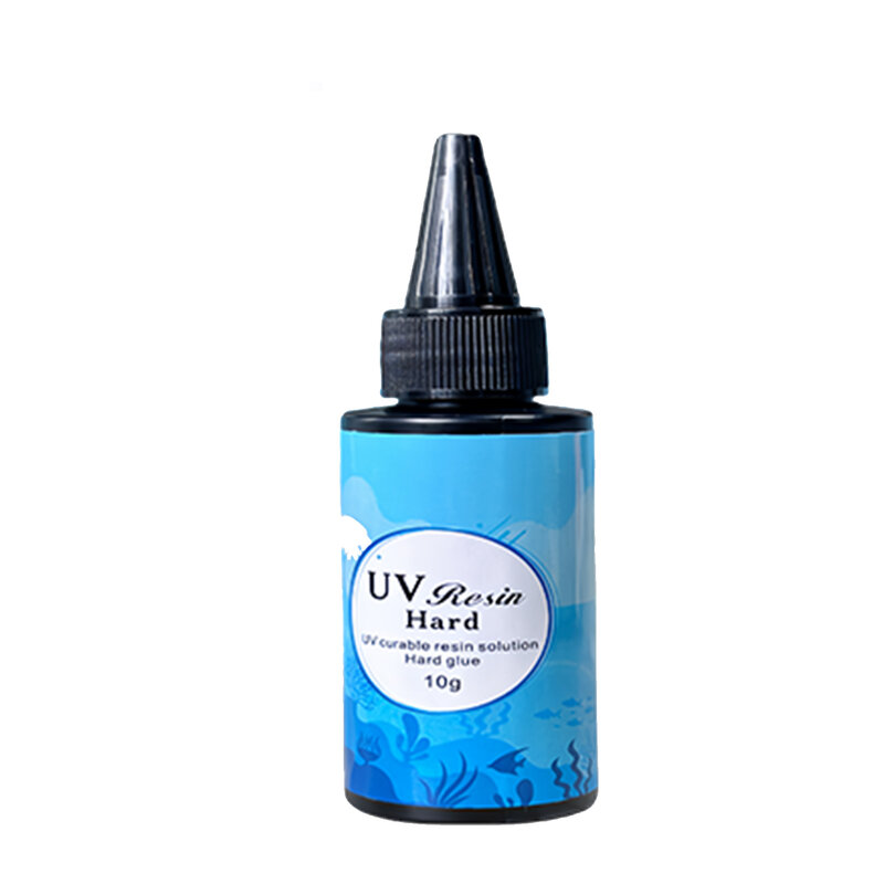 Highly Transparent Resin UV Glue Non-yellowing Odorless Fast Curing UV Glue for Heat Shrink Sheets Hand Dried Flowers