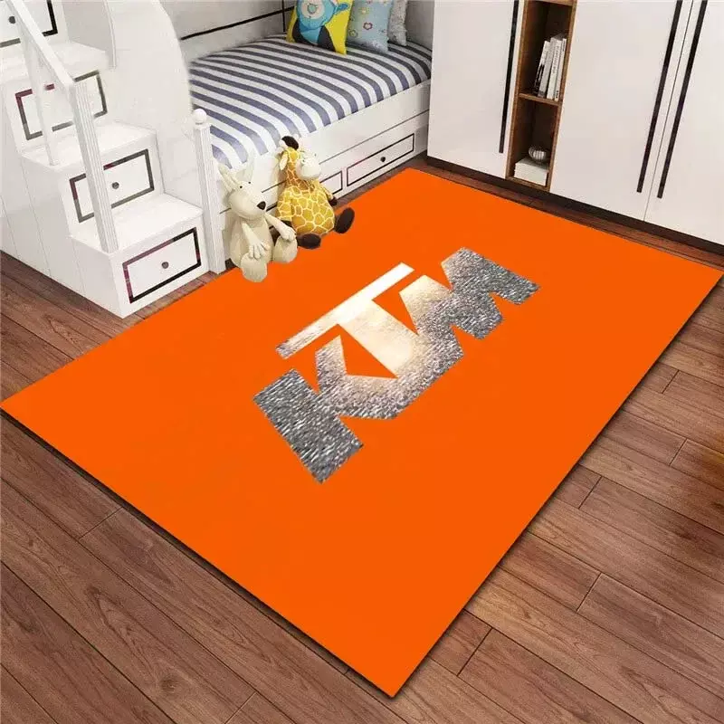 Mode Motorrad Teppich k-ktm 3D-Druckbereich Teppich für Wohnzimmer Korridor Schlafzimmer Fuß matte Kinderzimmer Boden matte dekorative Geschenke