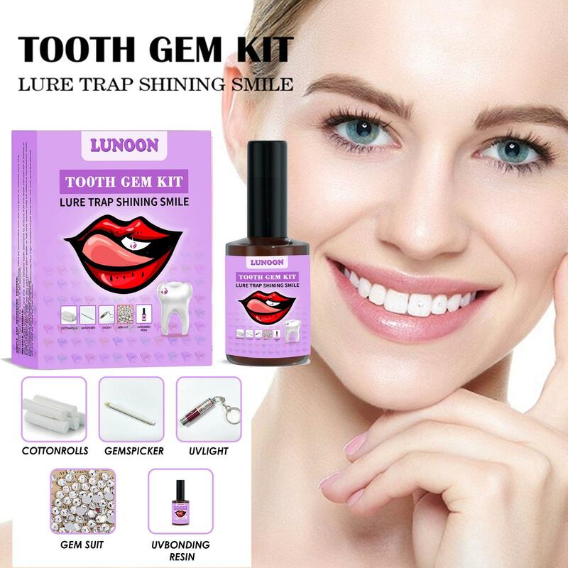 Tooth Gem Set White Teeth Easy To Remove And Easy To Install Jewelry Beautiful Sturdy And Reliable Diamond