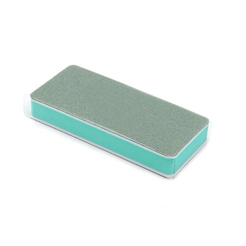 Серебряный полировальный блок для полировки ювелирных изделий, двухсторонний инструмент для полировки ногтей, шлифовальная