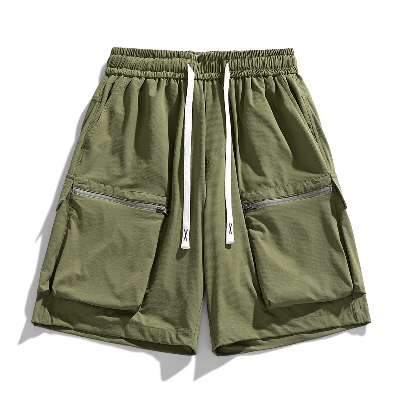Calça de jogger tática multi bolso masculina, moletom confortável, shorts ao ar livre, moda clássica, alta qualidade, verão