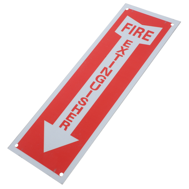 Alloy Fire Extinguisher Signs Fire Extinguisher Sign for Parking Lot Office Signs Construction Sits Safety Restaurant