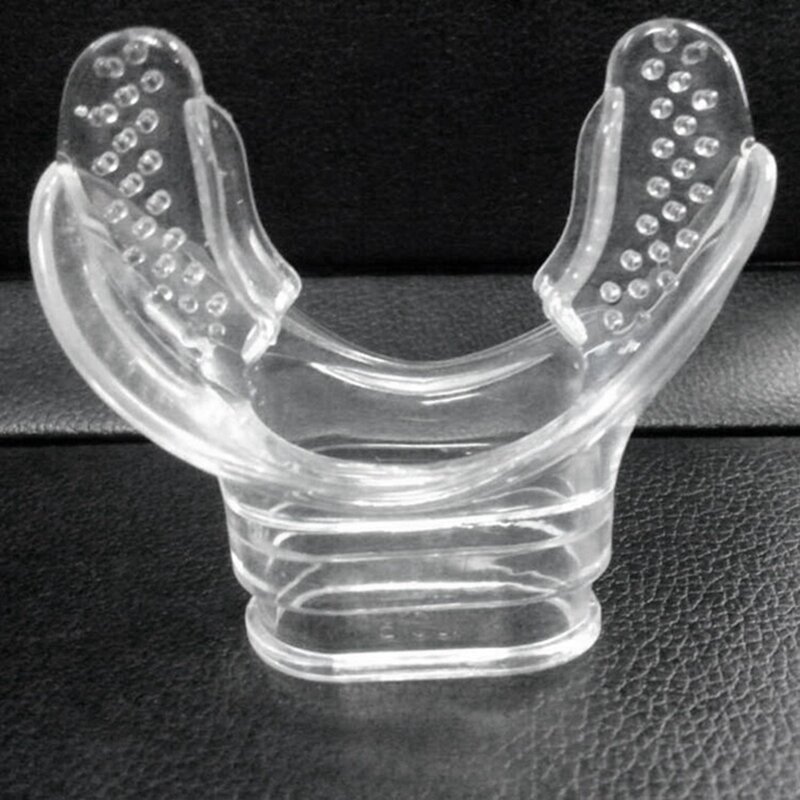 2-teiliges Silikon-Tauch mundstück regler Schnorchel mundstück Tauch ausrüstung auf giftigem Anti-Allergie-Sicherheits silikon