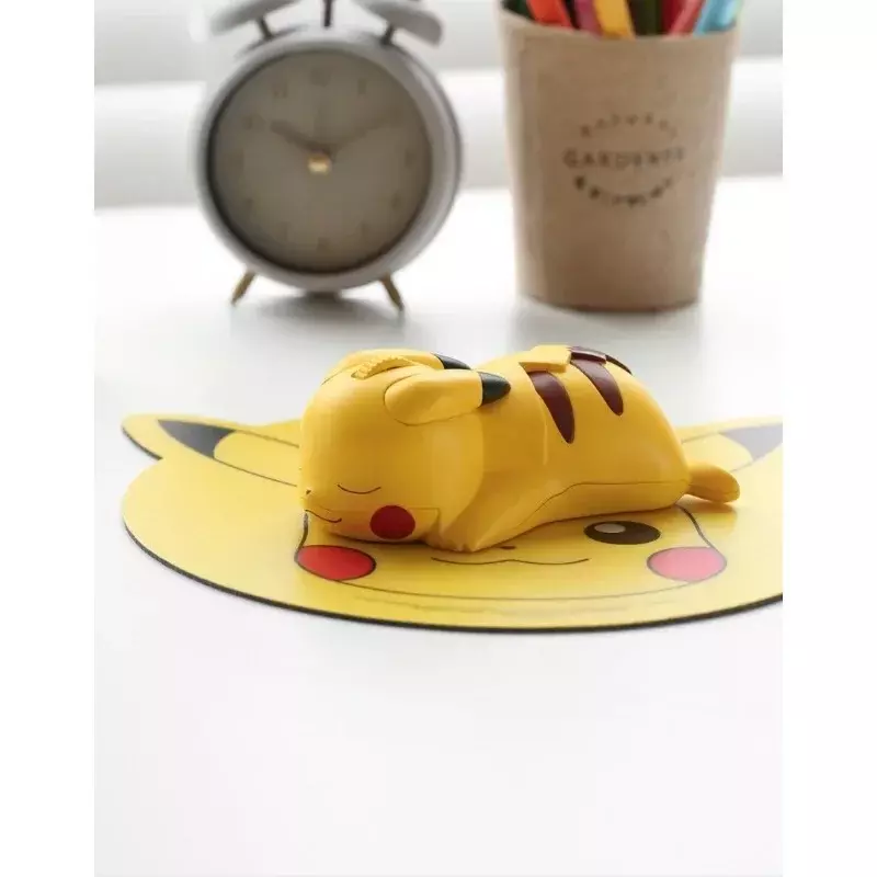 Pokemon Pikachu Hobby Computer Randapparatuur Kawaii Bluetooth Draadloze Muis Festival Geschenken Voor Kinderen Mode Actiefiguren