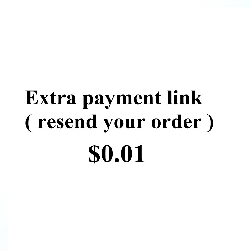 Extra Betaallink (Uw Bestelling Opnieuw Verzenden) 1 Bestelling