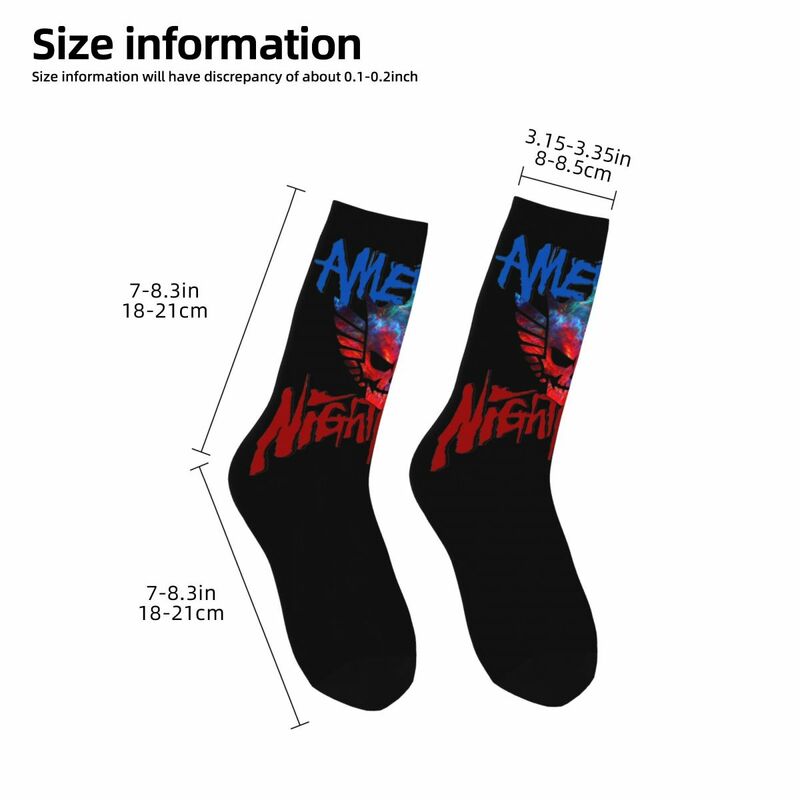 Fashion In The Ring Cody Rhodes Basketball Socks American Nightmare Polyester Middle Tube Socks for Unisex Breathable