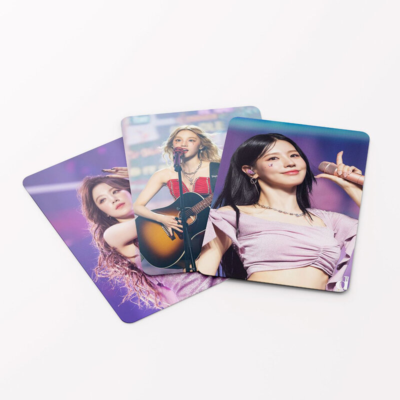 Kpop (G)I-DLE 2023 World Tour photocard Gidle I Feel nuovo Album Lomo Cards cartoline fan Gift