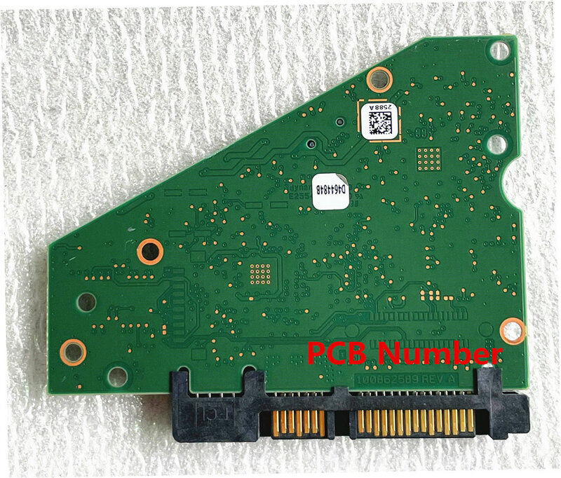 Placa de circuito de disco duro de escritorio Seagate/100862589 REV A / 2588