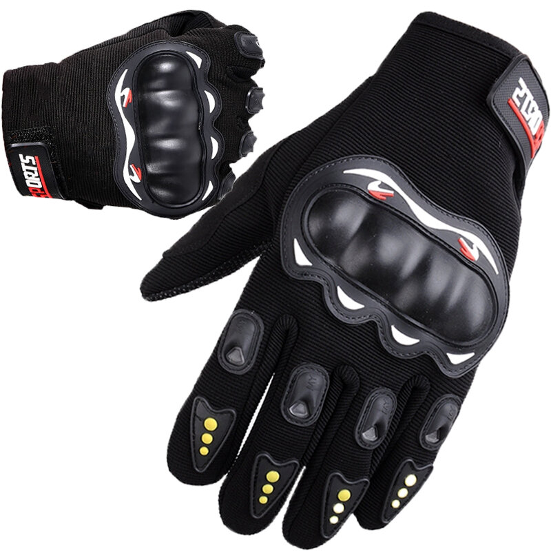 Gants antidérapants unisexes pour hommes, Protection pour écran tactile, respirants, chauds pour les Sports de plein air, coupe-vent, gants d'équitation pour moto