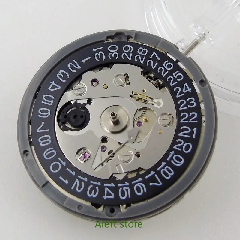 NH35 NH36 automatyczny ruch mechaniczny dzień/wyświetlanie daty dla 3/3.8/4 Crown akcesoria do zegarka Hacking Second