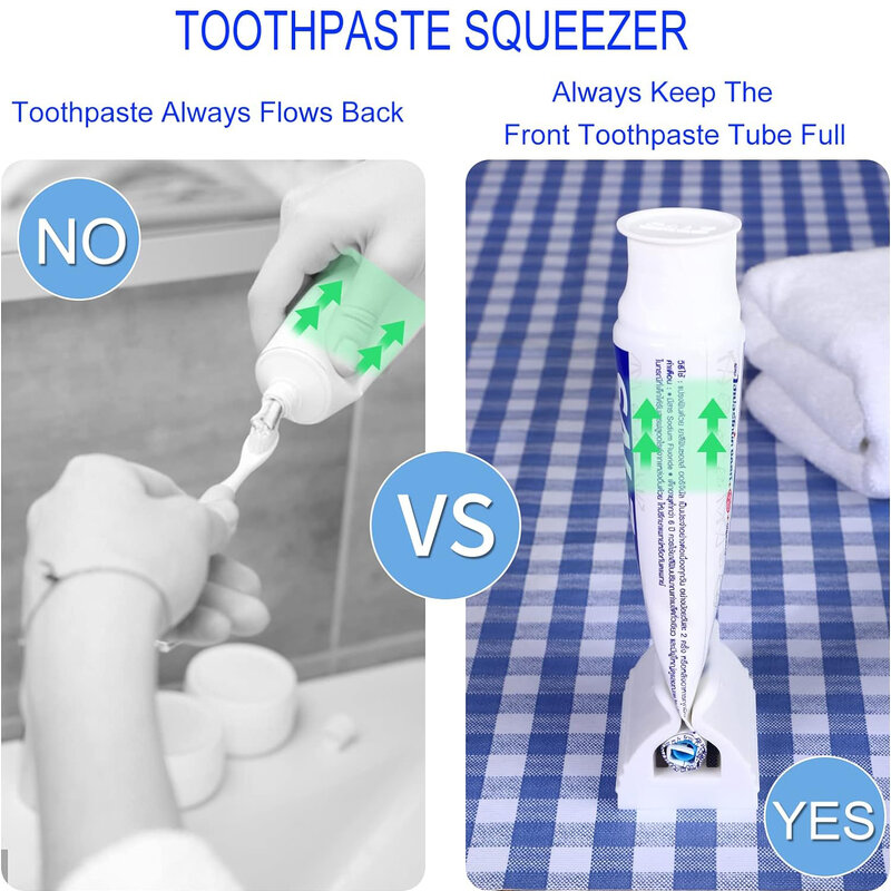 ที่บีบยาสีฟันแบบง่ายสำหรับเด็กที่บีบยาสีฟันบีบยาสีฟันแบบบีบง่าย