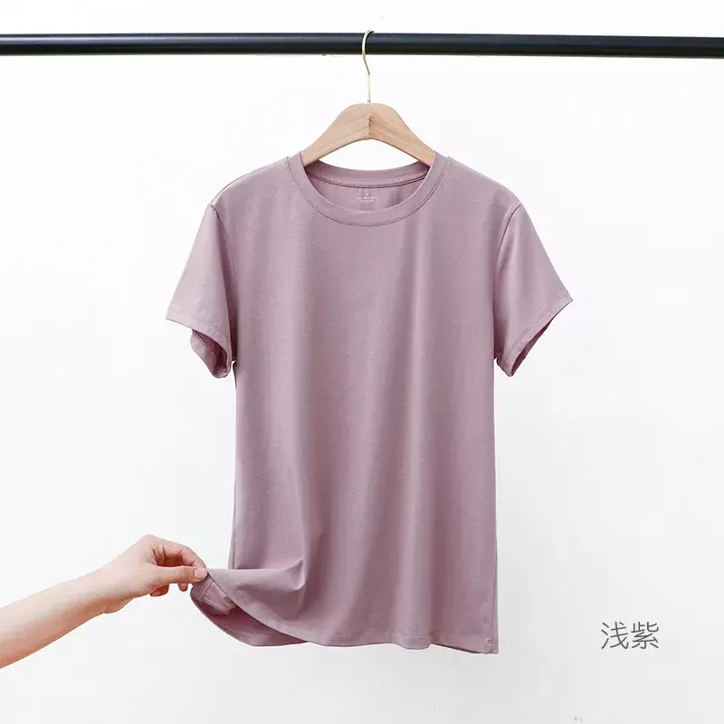 CAB005, женская футболка с коротким рукавом, новинка 2021, приталенная рубашка для весны и лета