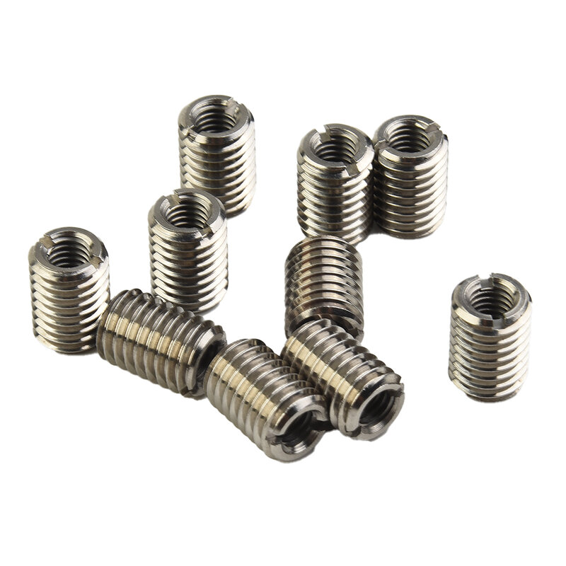 Tools Adapter Thread 10PCS 10mm Male To M6 6mm Female 14mm Inner M6X1 Outer M10X1.5 Stainless Steel Thread Adapter