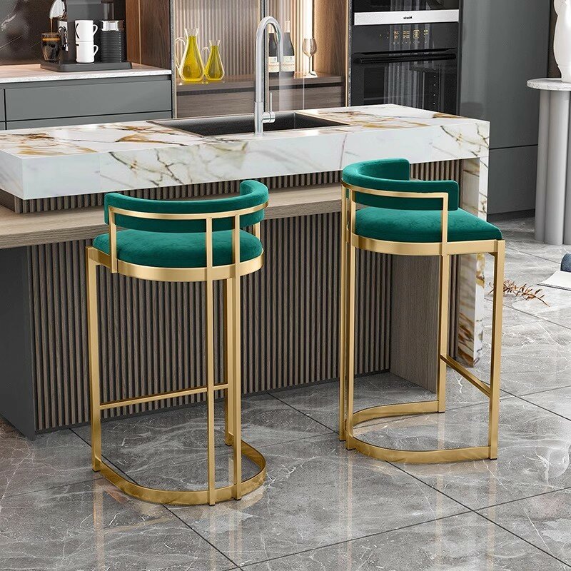 Nowoczesny luksusowy krzesła barowe przemysłowe biurko do salonu designerskie przyjęcie krzesła barowe przyjęcie relaksujące dom umeblowanie Sgabello Cucina