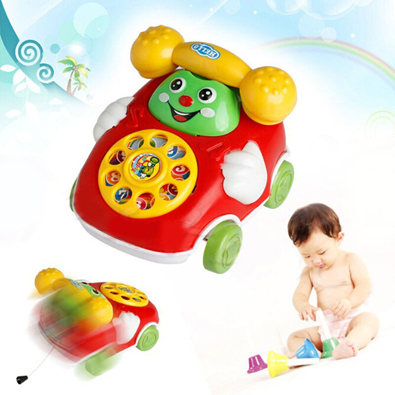 1Pc Baby Speelgoed Muziek Cartoon Telefoon Educatieve Ontwikkeling Kids Speelgoed Cadeau
