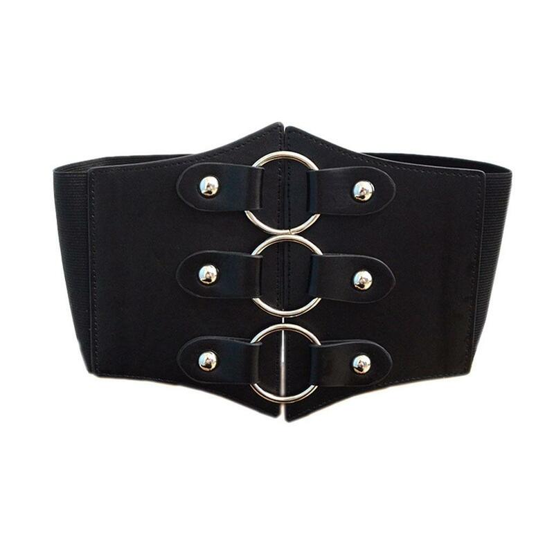 Waist Belt Stretchy Buckle Fashion Casual for Women Female Decorations Dress