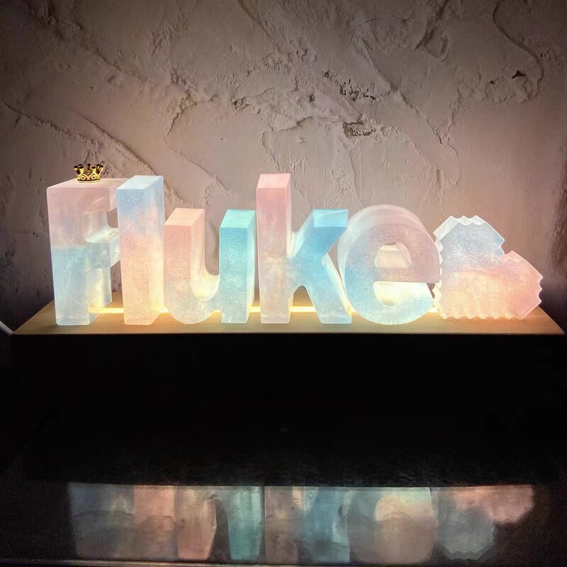 10Pcs Lampvoet Led In Bulk Voor Hars Lange Houten 3D Acryl Lamp Display Houder Stand Met Warm Wit rgb Led Verlichting Usb Aangedreven