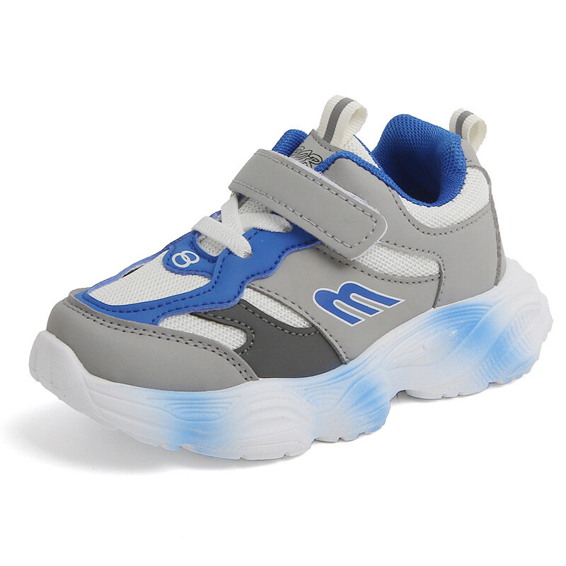 2024 Lente Herfst Jongen Sneakers Mesh Kindersportschoenen Mode Ademende Schoenen Voor Kinderen Meisjes Grote Kinderen Tennisschoenen