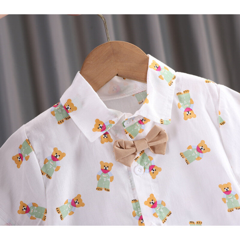 Neue Sommer Baby kleidung Anzug Kinder Cartoon Shirt Shorts 2 teile/sätze Kleinkind Jungen Kleidung Säugling Casual Kostüm Kinder Sportswear