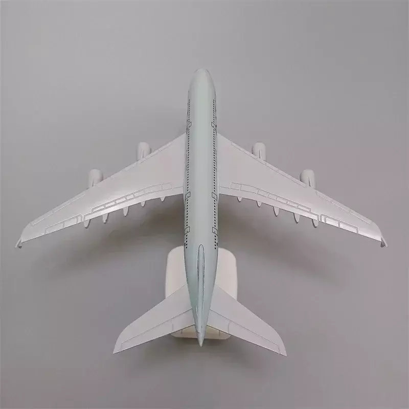 ล้อโลหะอัลลอยด์18*20ซม. แอร์กาตาร์แอร์เวย์แอร์บัส380 A380เครื่องบินจำลองอากาศ Diecast เครื่องบินจำลองเครื่องบิน