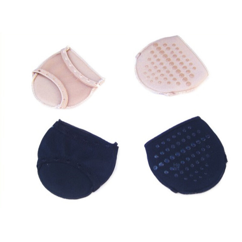 Almohadillas invisibles transpirables para el antepié, medias plantillas antideslizantes para zapatos, accesorios de inserción, 1 par