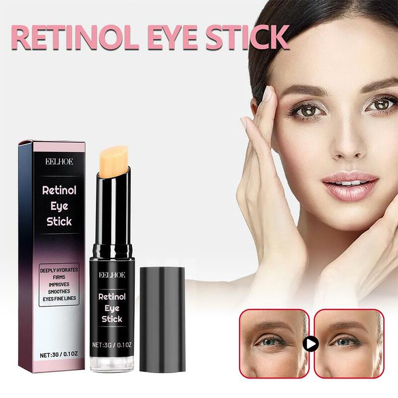 1pcs Retinol Anti-wrinkle Eye Cream Anti Puffiness Dark Line Skin Fade Eye Circles Moisturizing Whitening Bags Remove Fine J9Y7