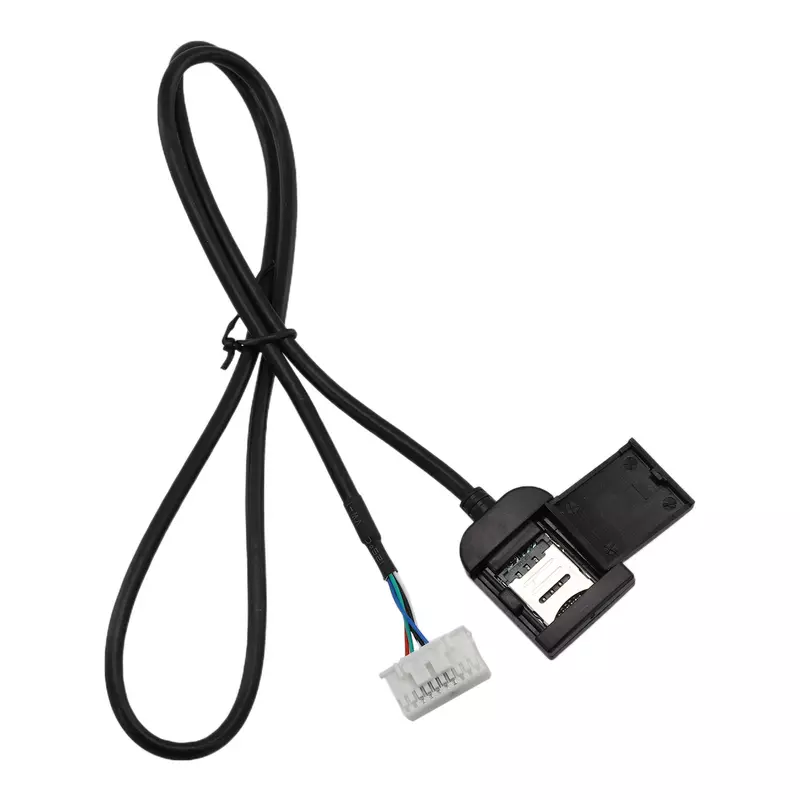 Car Sim Card Slot Adapter For Radio Multimedia Gps 4G 20pin Cable Connector Navigation Mobile Phone Card Connection Harness Plug