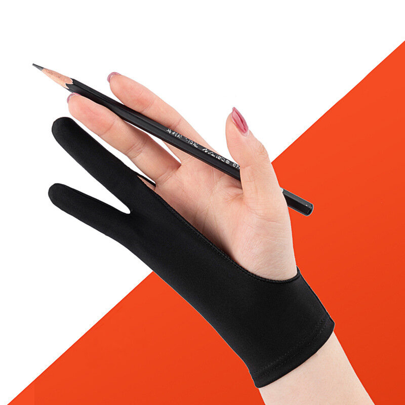 Professional Artist Drawing Gloves Suitable For Uwang Drawing Board Anti-fouling Anti-wear Anti-Sweat Anti-Dirty Gloves