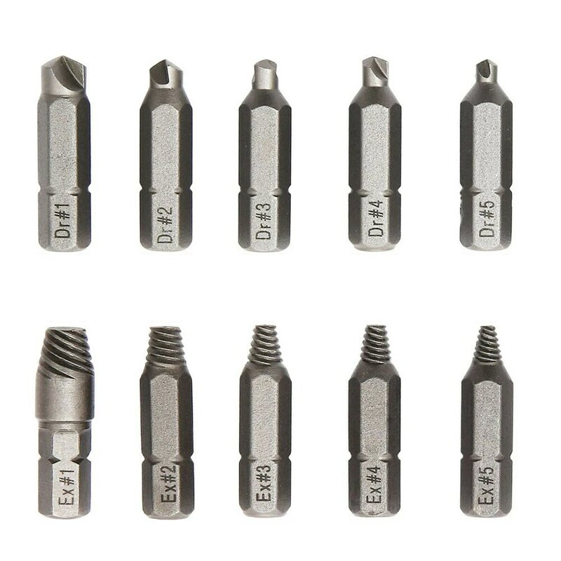 Screw Removal Tool Screw Disassembler Drill Bit Metal Accessories Multipurpose Power Tools For Broken Head Screw