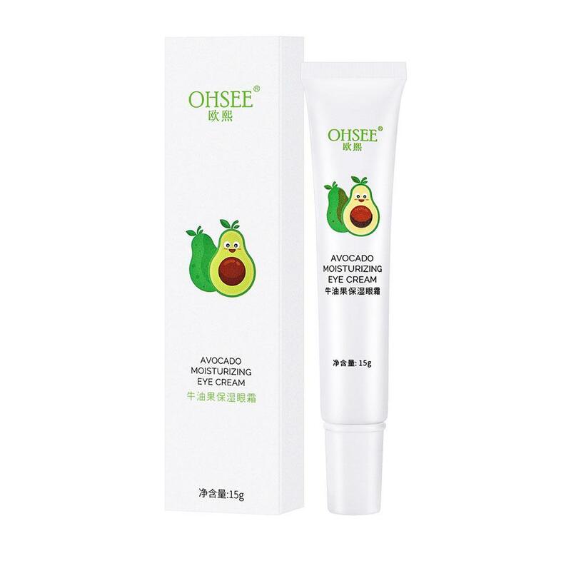 Avocado Eye Cream Remove Eye Bags Anti Puffiness Aging Remove Skin Wrinkles Wrinkles Eye Fades Cream Firming Care Brighten R5S8