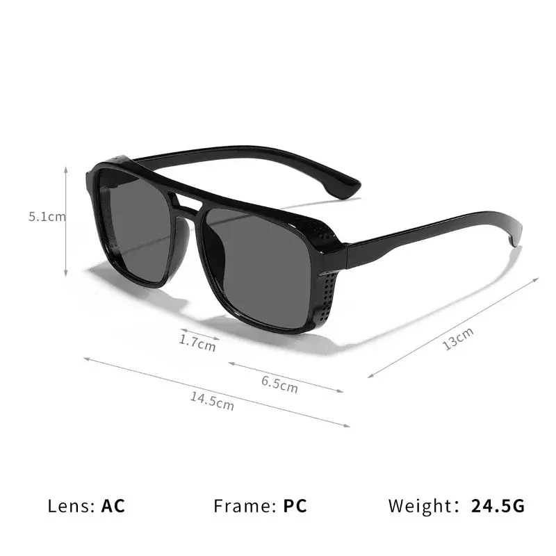 نظارات شمسية رائدة كبيرة الحجم للنساء ، نظارات عصرية ، علامة تجارية فاخرة ، نظارات مصممة ، نظارات رائجة ، ظلال ، نظارات UV400