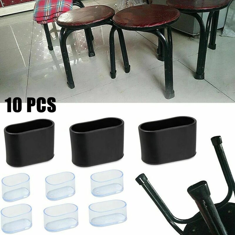 Oval Covers Chair Leg Cap Table Feet PVC Rubber Floor Protectors For Outdoor Home Supplies Office 2022 Durable